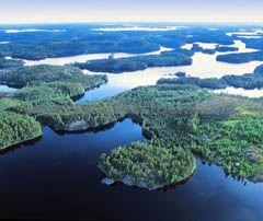 отдых в Финляндии летом на озерах